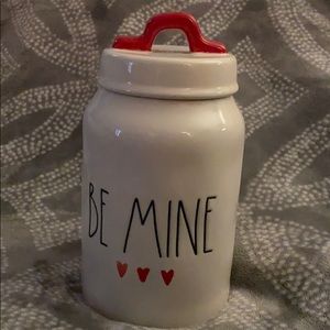 Rae Dun Valentine’s Canister “Be Mine” brand new